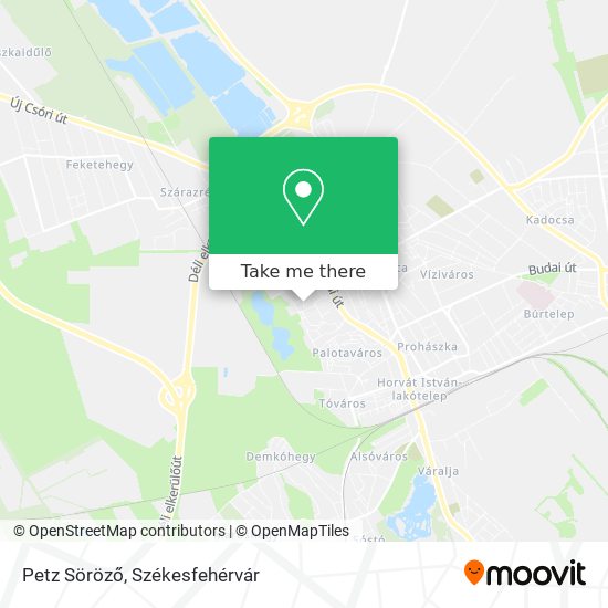 Petz Söröző map