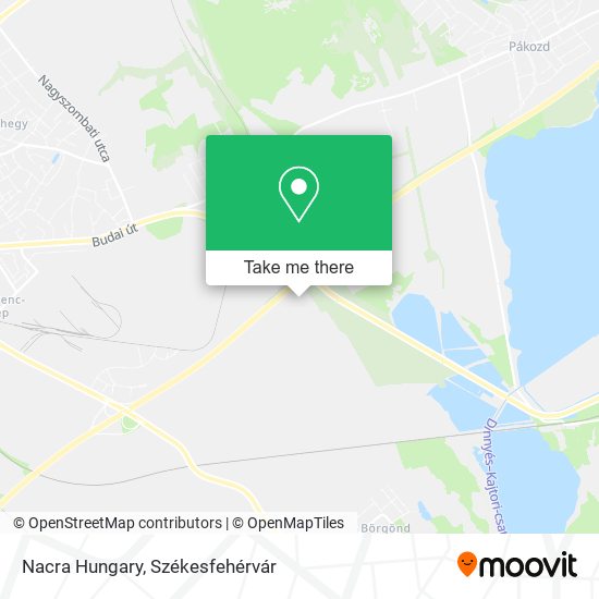 Nacra Hungary map
