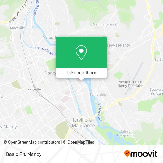 Basic Fit map