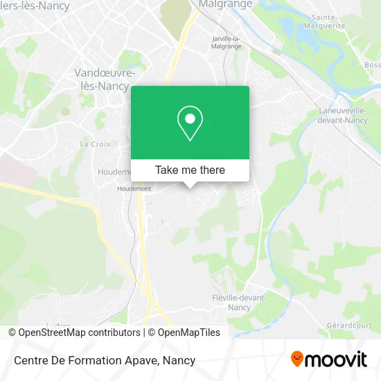 Centre De Formation Apave map