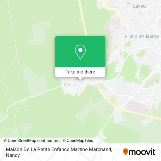 Maison De La Petite Enfance Martine Marchand map