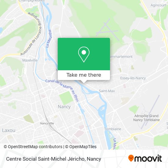 Centre Social Saint-Michel Jéricho map