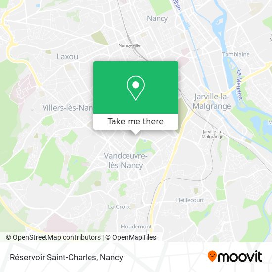Réservoir Saint-Charles map