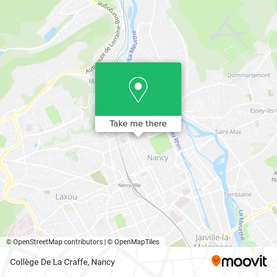 Collège De La Craffe map