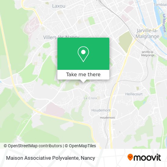 Maison Associative Polyvalente map