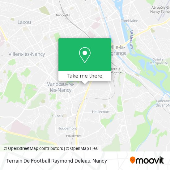Mapa Terrain De Football Raymond Deleau