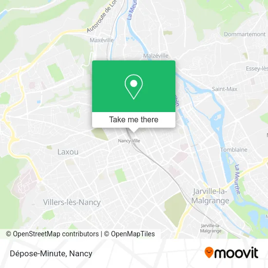 Dépose-Minute map