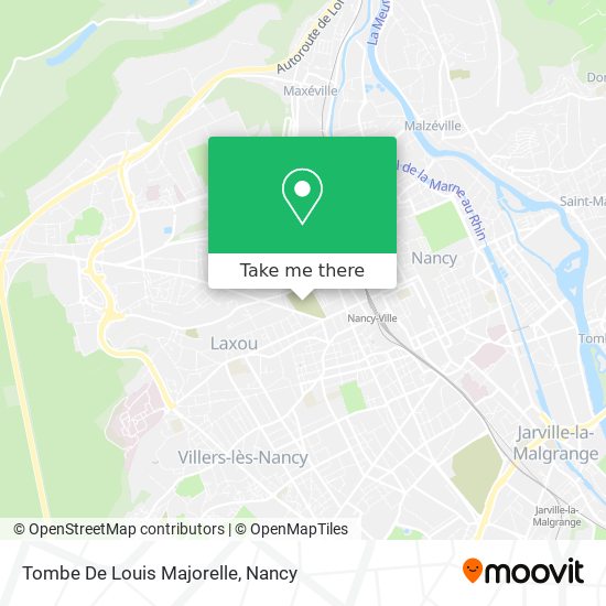Tombe De Louis Majorelle map