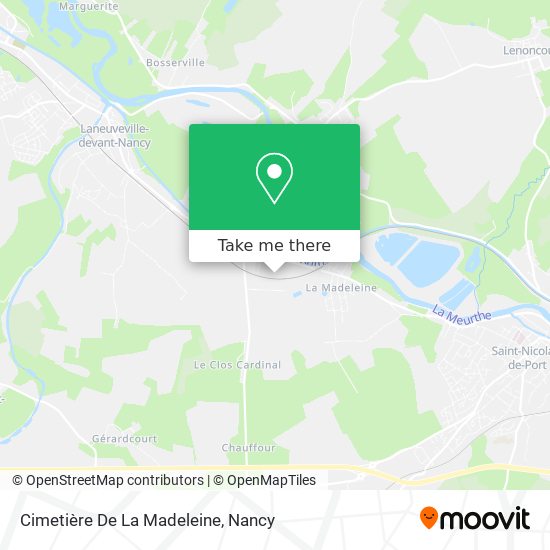 Cimetière De La Madeleine map