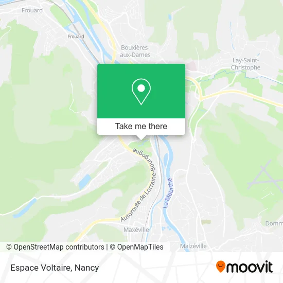 Espace Voltaire map