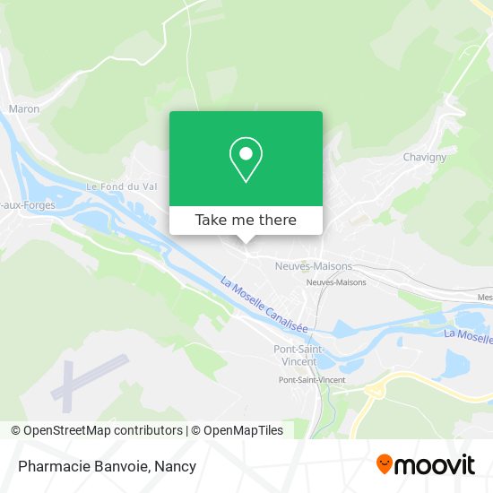 Pharmacie Banvoie map