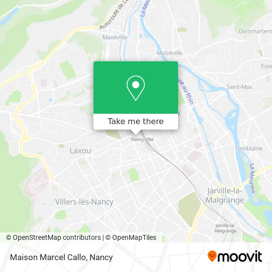 Maison Marcel Callo map