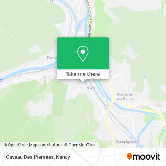Caveau Des Piersées map