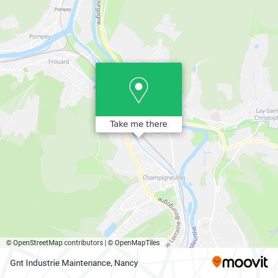 Gnt Industrie Maintenance map