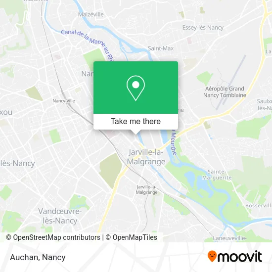 Auchan map
