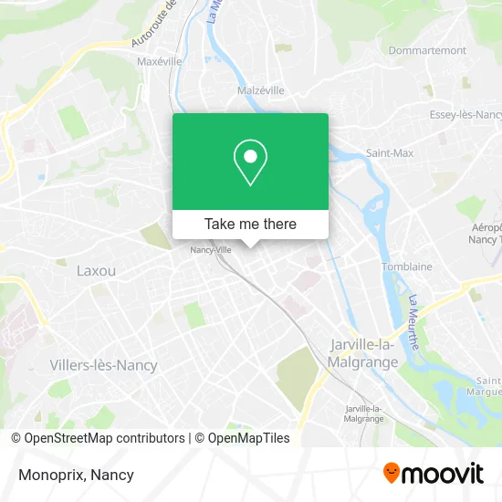 Monoprix map