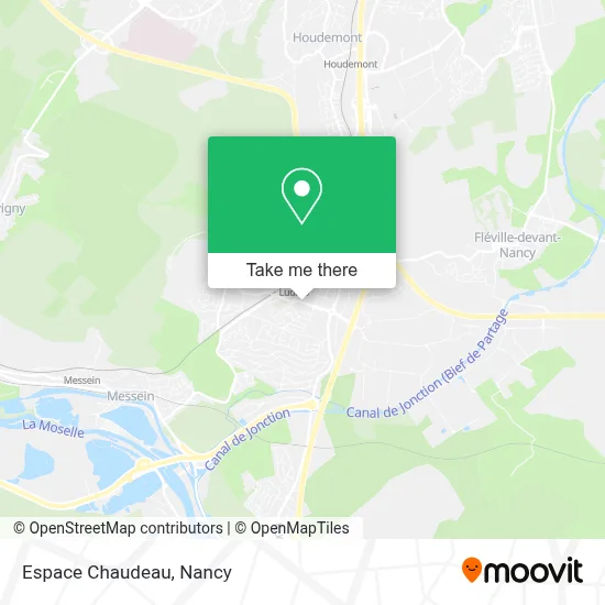 Mapa Espace Chaudeau