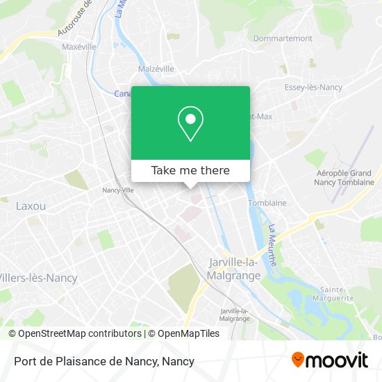 Port de Plaisance de Nancy map