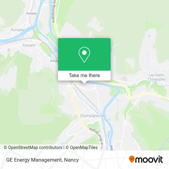 GE Energy Management map