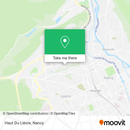 Haut Du Lièvre map