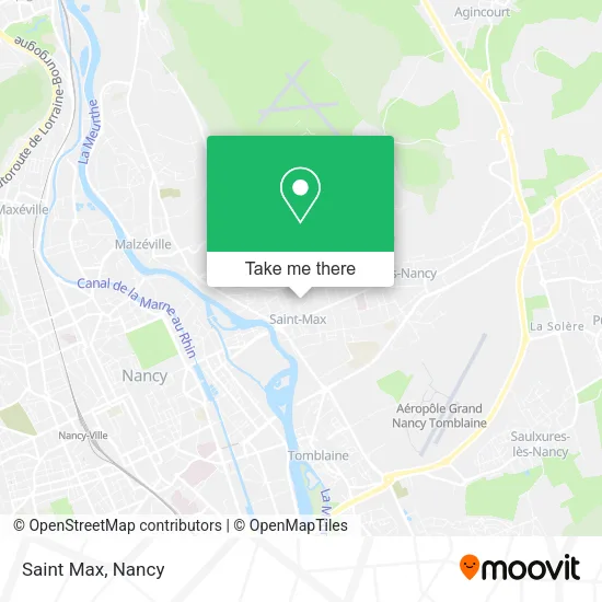 Saint Max map