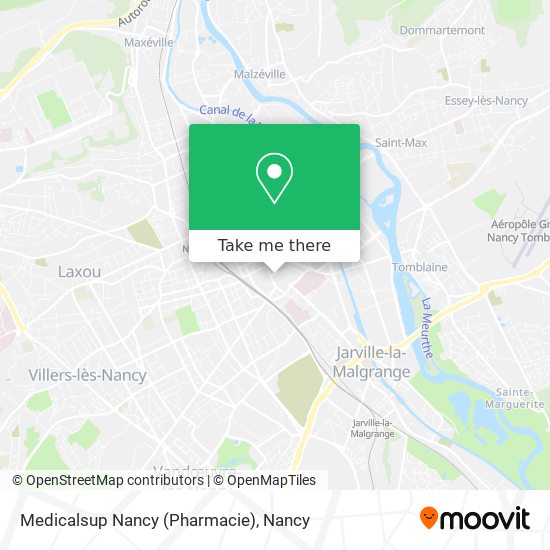 Medicalsup Nancy (Pharmacie) map