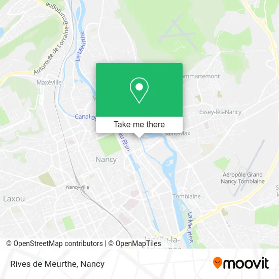 Rives de Meurthe map