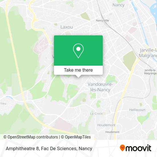 Amphitheatre 8, Fac De Sciences map