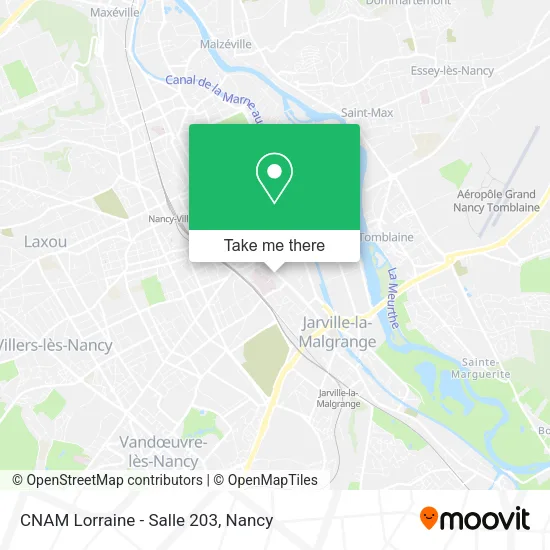 CNAM Lorraine - Salle 203 map
