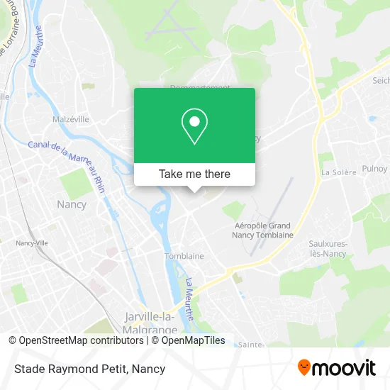 Stade Raymond Petit map