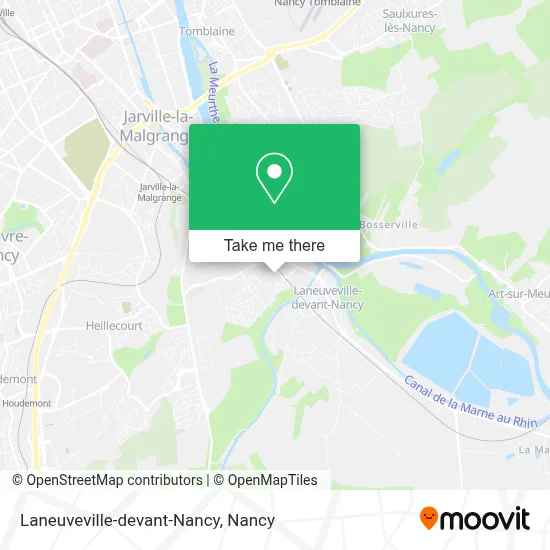 Laneuveville-devant-Nancy map