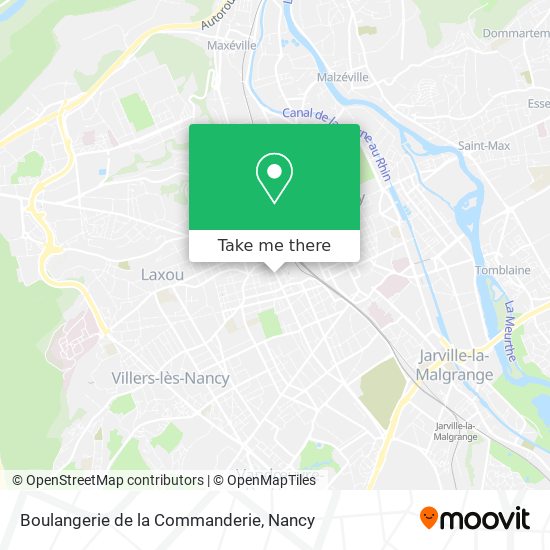 Boulangerie de la Commanderie map