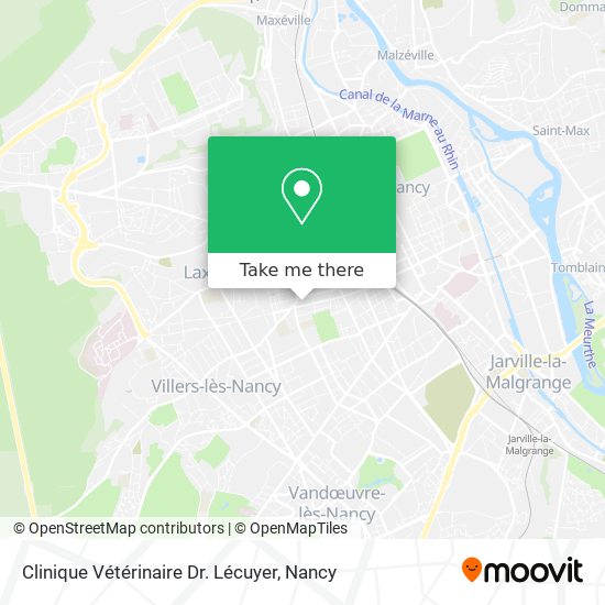 Clinique Vétérinaire Dr. Lécuyer map