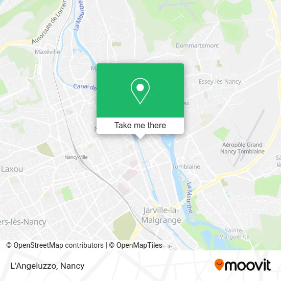 L'Angeluzzo map