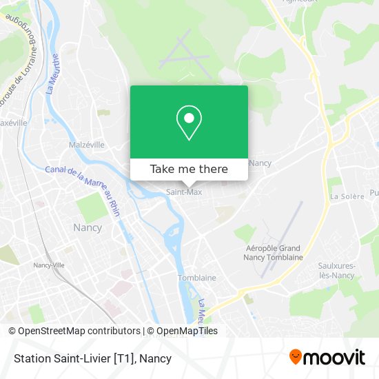 Station Saint-Livier [T1] map