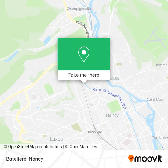Bateliere map