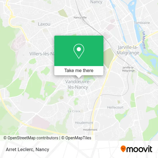 Arret Leclerc map