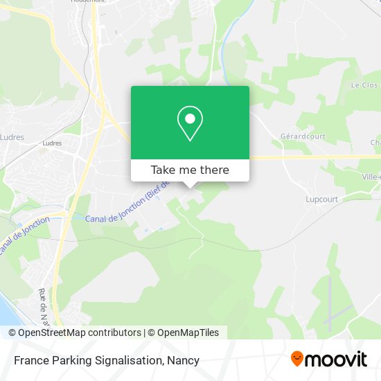 Mapa France Parking Signalisation