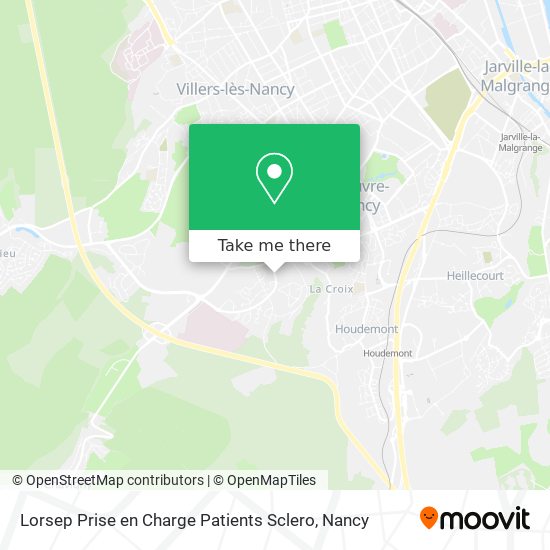 Lorsep Prise en Charge Patients Sclero map