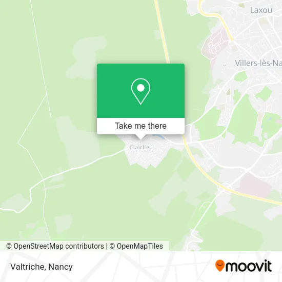 Valtriche map