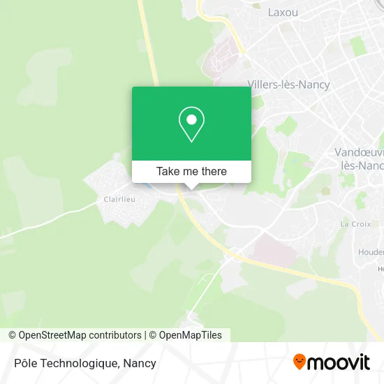 Pôle Technologique map