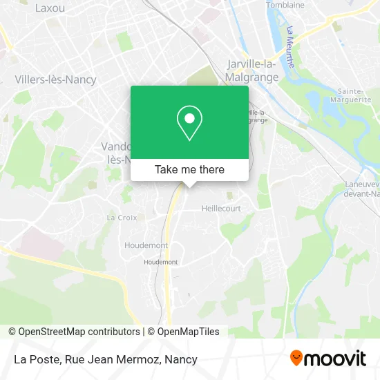 La Poste, Rue Jean Mermoz map