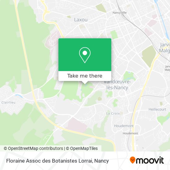 Floraine Assoc des Botanistes Lorrai map