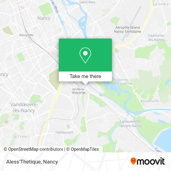 Aless'Thetique map