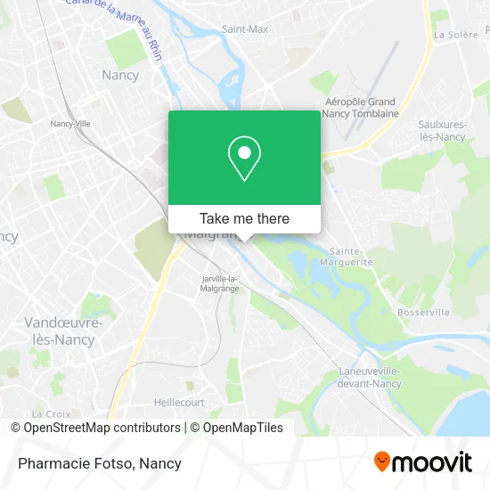 Pharmacie Fotso map