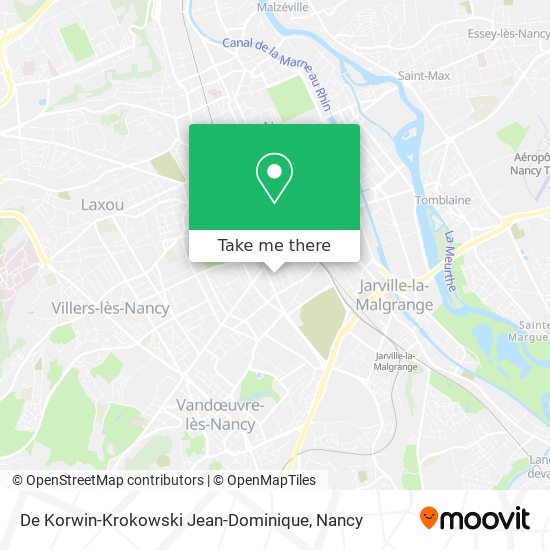 De Korwin-Krokowski Jean-Dominique map