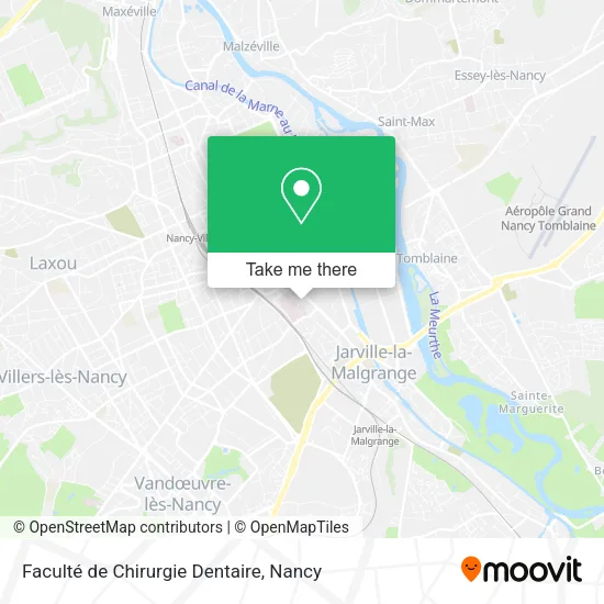 Faculté de Chirurgie Dentaire map