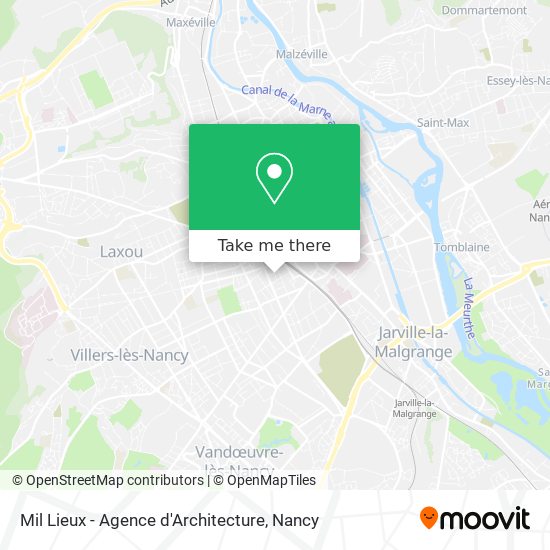 Mil Lieux - Agence d'Architecture map