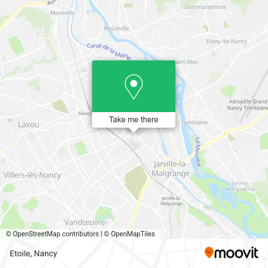 Etoile map