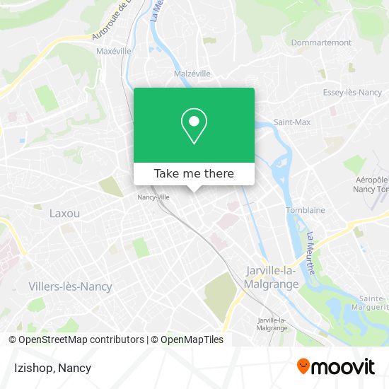 Izishop map